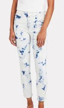 Veronica Beard Debbie Skinny High rise tie dye jeans size 32/14