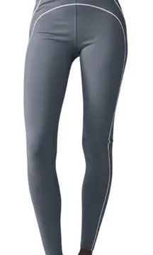 Alo Yoga Airbrush High-Waist Heart Throb Legging Steel Grey XXS
