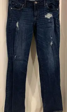 Abercrombie & Fitch Jeans Womens Size 30x33 Blue The A&F‎ Boot 10R