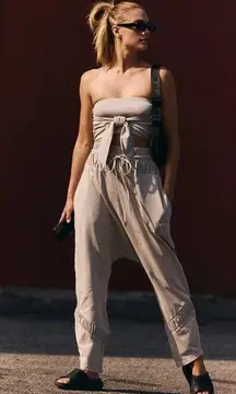 FREE PEOPLE Swish Set in Gray XS