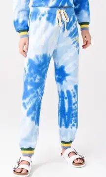 Warm Women’s Wave Tye & Dye Sweatpants Joggers (Size XS)
