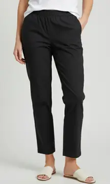 Eileen Fisher Charcoal Grey Cropped Pants Size Large NWOT