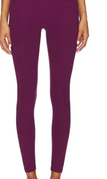 Beyond Yoga Spacedye Caught in The Midi High Waisted Legging Small Beet Purple