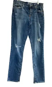 GAP Women’s Skinny Fit Distressed Jeans‎ Size 6 Inseam 28”