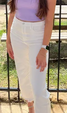 White Francesca’s Jeans 