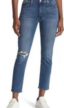 straight leg crop jeans