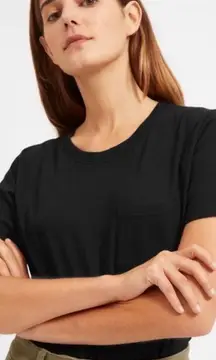 NWT Everlane the oganic cotton box cut pocket tee small