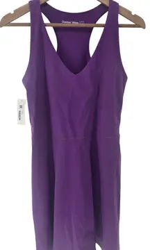 Outdoor Voices Purple Exercise Dress With‎ Shorts Tennis Pickleball Large