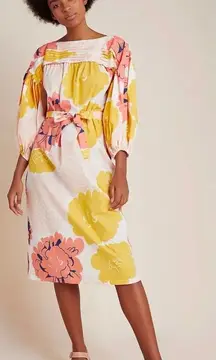 Anthropologie Marimekko Maininki Midi Dress Size M