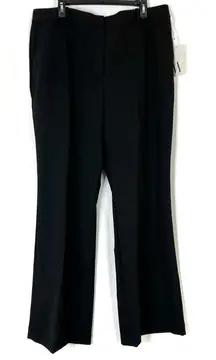 Worthington | High Rise Trouser Black Dress Pants Polyester Blend NWT Womens 18