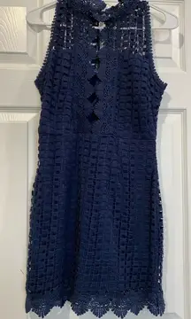 NWT- navy blue Dress‎ Forum Los Angeles Brand