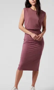 Athleta SANTORINI CINCH DRESS in Tawny Rose