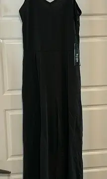 Women’s Dark Gray Tank Top Romper | Size S | Casual & Cute