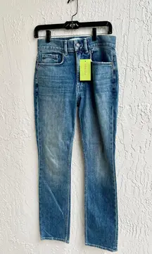 Blue Straight Jeans 25