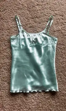 Vintage  Satin Tank