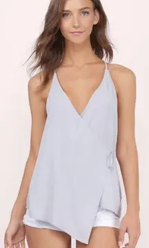grey wrap tank 