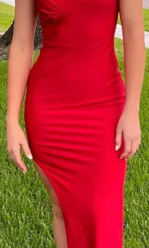 red Formal Dress