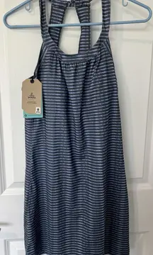 Prana‎ Cantine Dress NWT - Gray Blue Wicker - Size Small