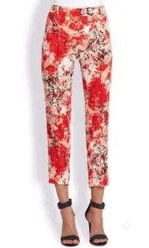 Parker Devlin Silk Floral Pants