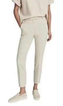 Reiss  Joanne Cream Ankle Trouser Dress Pants Women’s Slacks Size 8R