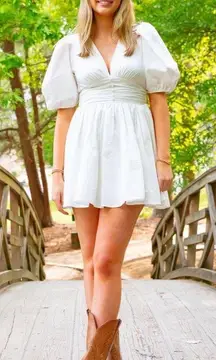 White Altar'd State Dress