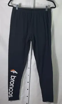 NWT Denver Broncos NFL Leggings - Women Size XL - Black
