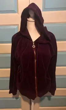 Kenneth Cole Reaction  Velvet Hooded hoodie