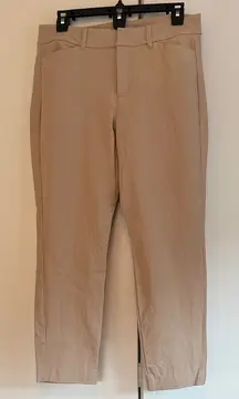 Old Navy High-Rise Pixie‎ Pants - Tan, Size 10 Petite
