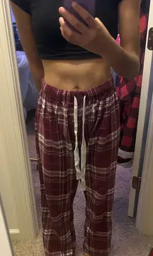 checkered pj pants 