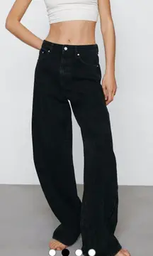 Black Denim Bootcut Jeans