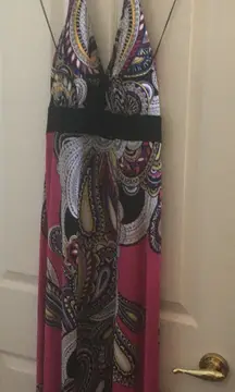 FINAL MARKDOWN Ladies’ Ronni Nicole Halter Dress (S)