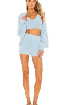 NWT L*Space Daydreaming Fuzzy Shorts Size Large