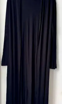 Black Duster/Cardigan, XL