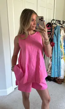 Amazon Pink Two-Piece Set