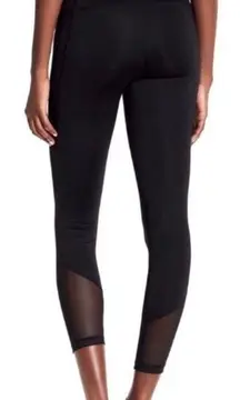Cropped Mesh Leggings