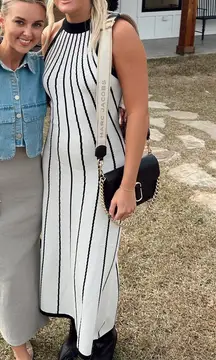 These Three Boutique Stripe Knit Maxi Dress