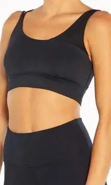 CYCLE HOUSE Marika Black Mesh Sports Techno Lite Strappy Yoga Lounge Large New