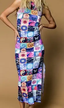 Dressed in lala Cosmic queen dress