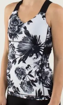 Lululemon Push Your Limits Tank Top in Brisk Bloom Floral size 6