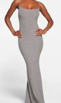 soft lounge long slip maxi dress