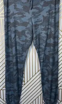 Chaser Blue Camo Love Brushed Knit‎ Joggers