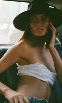 Lack of Color Noir rancher wool fedora wide brim hat classic stylish western Sz