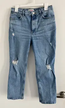 Wrangler Jeans High-Rise Straight Crop Rodeo