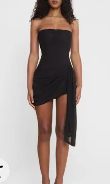 Mira mesh corset dress