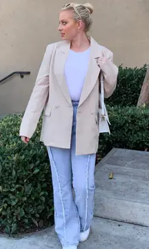 PLT Light Beige Blazer