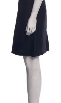 Sonia Rykiel capsule goth linen pencil skirt France size XL 12 FR 44 old money