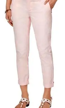 Tommy Hilfiger Hampton Stretch Slim Pink Chino Pants Sz 16 NWT