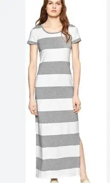 Women’s  Short Sleeved Striped Rugby Maxi Dress Sz XS Collegiate Preppy Beach