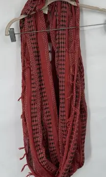 Staring At Stars Wrap Scarf O/S Orange Bohemian Granolagirl Western Academia Y2K