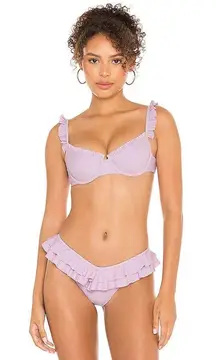 Tularosa Fabiana Bikini Set in Lilac | REVOLVE